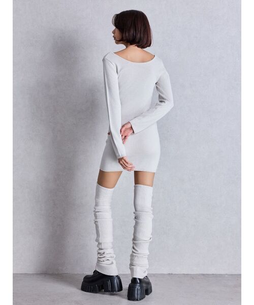 GYDA（ジェイダ）の「レースアップボリュームソールローファー（ローファー・レディース・ブラック・SMALL/MEDIUM/LARGE）」の7枚目の写真