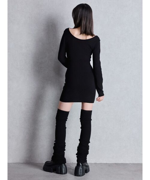 GYDA（ジェイダ）の「レースアップボリュームソールローファー（ローファー・レディース・ブラック・SMALL/MEDIUM/LARGE）」の9枚目の写真