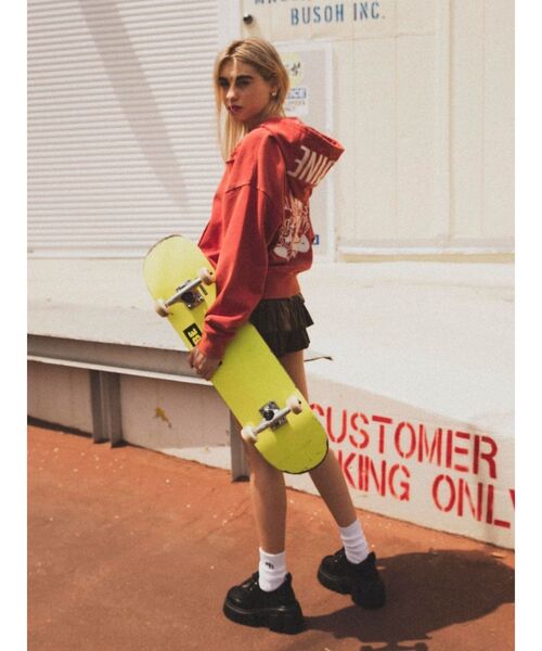 GYDA（ジェイダ）の「レースアップボリュームソールローファー（ローファー・レディース・ブラック・SMALL/MEDIUM/LARGE）」の18枚目の写真