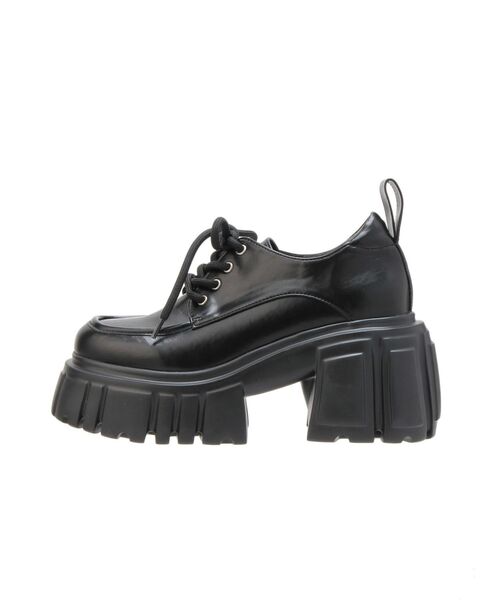 GYDA（ジェイダ）の「レースアップボリュームソールローファー（ローファー・レディース・ブラック・SMALL/MEDIUM/LARGE）」の20枚目の写真