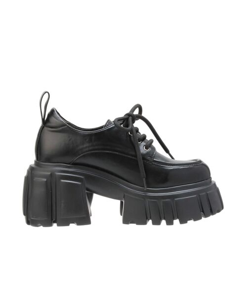 GYDA（ジェイダ）の「レースアップボリュームソールローファー（ローファー・レディース・ブラック・SMALL/MEDIUM/LARGE）」の21枚目の写真