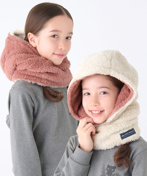 ニンジャりん フード型 ボリューム ネックウォーマー（ネック