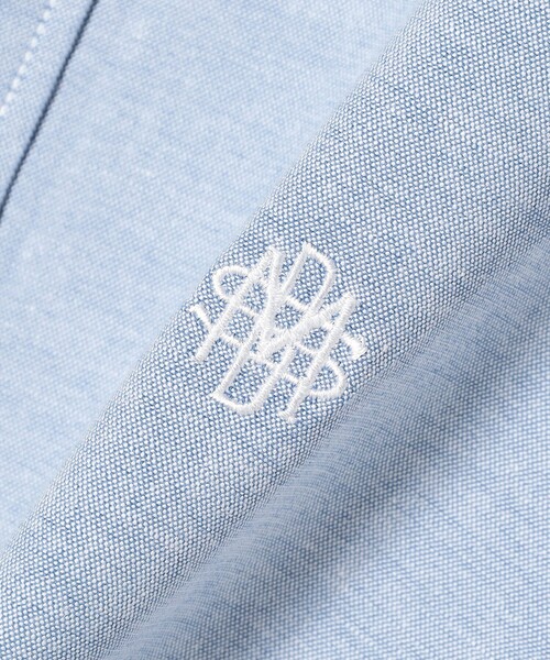 BEAMS（ビームス）の「ストレッチ オックスフォード ミニボタンダウンシャツ（シャツ/ブラウス・メンズ・サックスブルー/ネイビー/ホワイト・L/M/XL/S）」の12枚目の写真