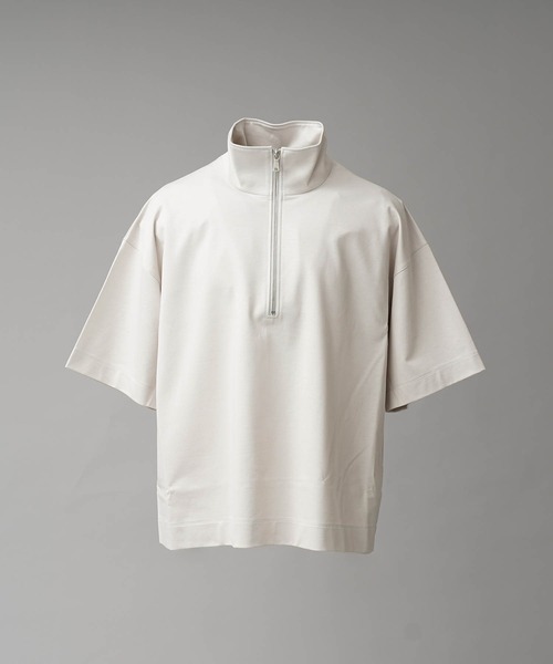 MAISON SPECIAL(メゾンスペシャル)の「《UNISEX》Silky King Prime-Over Crew Neck T-shirt/シルキーキングプライムオーバークルーネックTシャツ【MAISON SPECIAL/メゾンスペシャル】(Tシャツ/カットソー・メンズ・ブラック/バーガンディー/グレイッシュベージュ・1/2)」の16枚目の写真