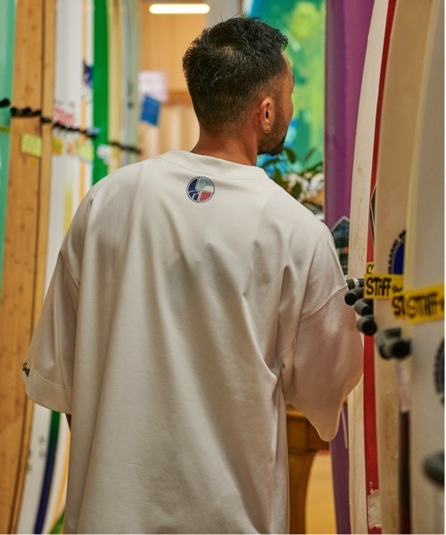 Sunny Smith(サニースミス)の「【SUNNY SMITH】 Heavy Smith GDS Emb SS Tee(Tシャツ/カットソー・メンズ・ネイビー/オフホワイト/チャコールグレー/グリーン・FREE)」の15枚目の写真