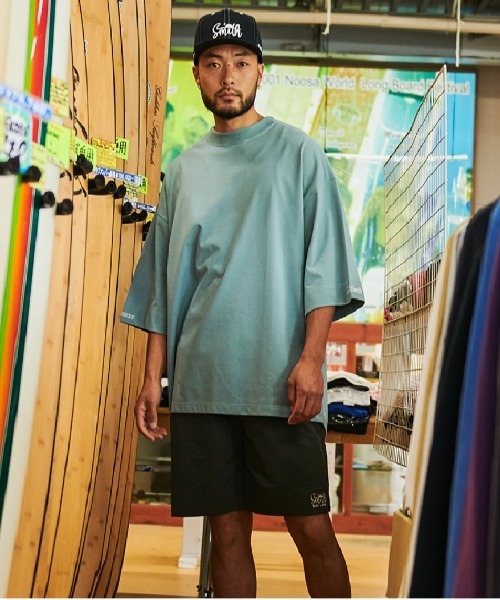 Sunny Smith(サニースミス)の「【SUNNY SMITH】 Heavy Smith GDS Emb SS Tee(Tシャツ/カットソー・メンズ・ネイビー/オフホワイト/チャコールグレー/グリーン・FREE)」の12枚目の写真