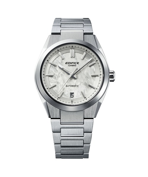 EDIFICE(CASIO)(エディフィス)の「メカニカル3針デイト / EFK-100YD-7AJF(アナログ腕時計・メンズ・ホワイト×シルバー・FREE)」の7枚目の写真