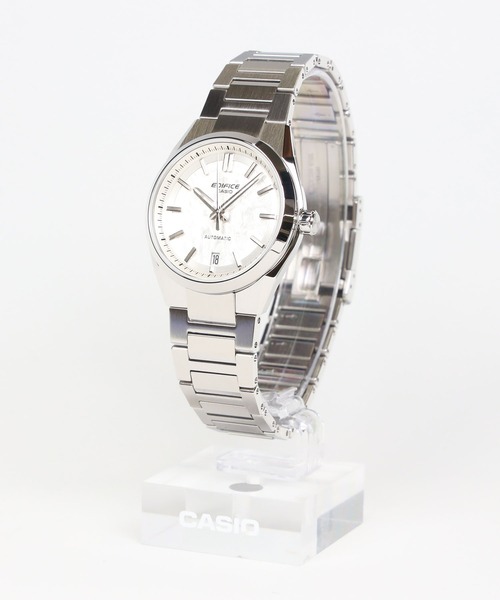 EDIFICE(CASIO)(エディフィス)の「メカニカル3針デイト / EFK-100YD-7AJF(アナログ腕時計・メンズ・ホワイト×シルバー・FREE)」の8枚目の写真