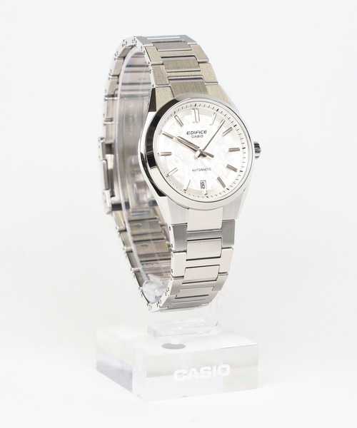 EDIFICE(CASIO)(エディフィス)の「メカニカル3針デイト / EFK-100YD-7AJF(アナログ腕時計・メンズ・ホワイト×シルバー・FREE)」の9枚目の写真