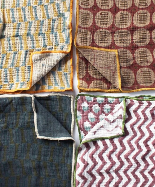 a.depeche（アデペシュ）の「【a.depeche/アデペシュ】キッチンクロス　kha-na kitchen cloth KIICHIGO　おしゃれなギフトに最適！（ランチョンマット/テーブルウェア・レディース・ピンク・FREE）」の2枚目の写真