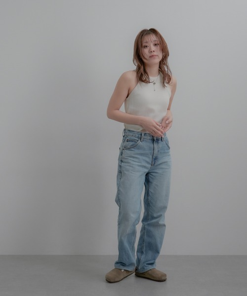 nissen(ニッセン)の「カップ付きアメスリニット(ニット/セーター・レディース・ブラック/グレー/オフホワイト/パープル・S/M/L/LL)」の13枚目の写真