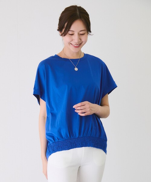 Jayro(ジャイロ)の「バックギャザープルオーバー(Tシャツ/カットソー・レディース・ブラック/ブルー/ホワイト系その他・M)」の21枚目の写真