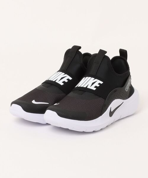 NIKE(ナイキ)の「《NIKE》FLEX RUNNER 4 (GS)(スニーカー・レディース・ホワイト/ブラック×ホワイト/ブラック×ブラック/ピンク/ブラック×ピンク/ブラック×イエロー/ネイビー系/ブルー系その他/ブルー系その他2/レッド系その他・23.0cm/23.5cm/24.0cm/24.5cm/25.0cm/22.5cm)」の1枚目の写真