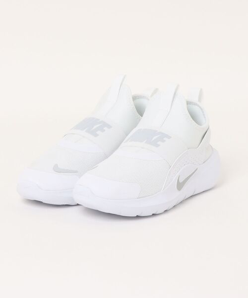 NIKE(ナイキ)の「《NIKE》FLEX RUNNER 4 (GS)(スニーカー・レディース・ホワイト/ブラック×ホワイト/ブラック×ブラック/ピンク/ブラック×ピンク/ブラック×イエロー/ネイビー系/ブルー系その他/ブルー系その他2/レッド系その他・23.0cm/23.5cm/24.0cm/24.5cm/25.0cm/22.5cm)」の2枚目の写真