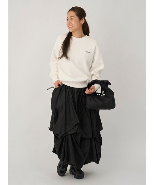 セール】タックドロストボリュームスカート（スカート）｜emmi（エミ