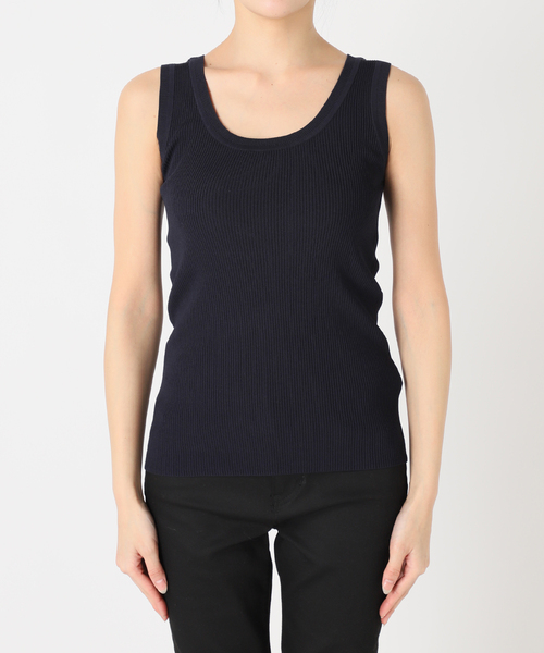 JOURNAL STANDARD（ジャーナルスタンダード）の「《追加4》Uネックニットタンク（タンクトップ・レディース・チャコールグレー/アイボリー/ネイビー・FREE）」の20枚目の写真