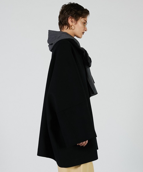 マフラー付きポンチョコート / Poncho Coat with Scarf（その他