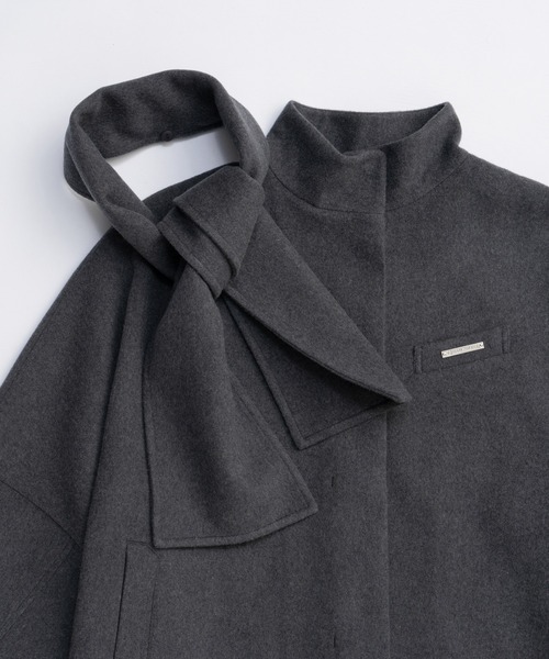 マフラー付きポンチョコート / Poncho Coat with Scarf（その他