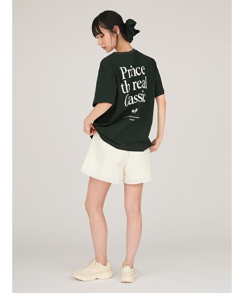 emmi(エミ)の「【ONLINE限定カラー】【prince|emmi】ナイロンハーフパンツ(デニムパンツ・レディース・ブラウン/ネイビー/アイボリー・F)」の17枚目の写真