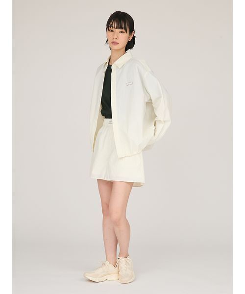 emmi(エミ)の「【ONLINE限定カラー】【prince|emmi】ナイロンハーフパンツ(デニムパンツ・レディース・ブラウン/ネイビー/アイボリー・F)」の19枚目の写真