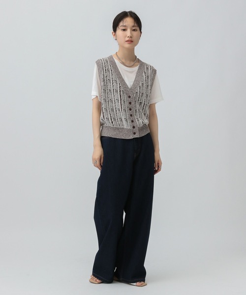 masu フリンジベスト MASU フリンジベスト