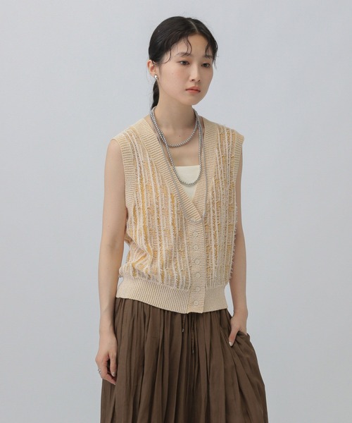 LEPSIM（レプシィム）の「12ゲージフリンジベスト　579229（ベスト・レディース・ブラック/イエロー/ブラウン・FREE）」の16枚目の写真