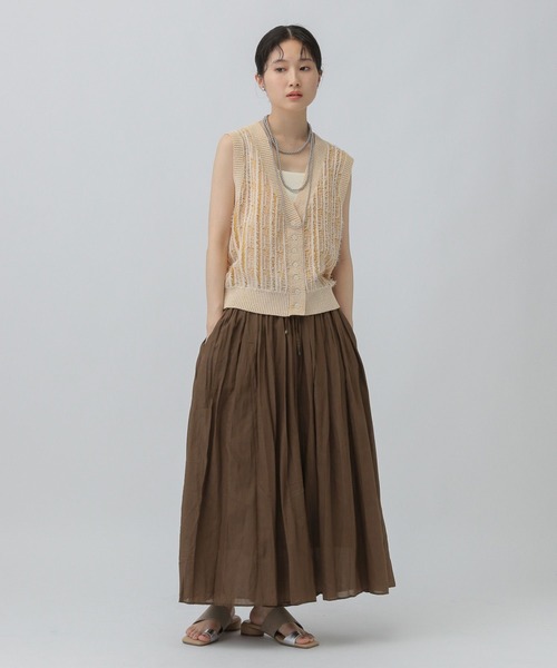 LEPSIM（レプシィム）の「12ゲージフリンジベスト　579229（ベスト・レディース・ブラック/イエロー/ブラウン・FREE）」の19枚目の写真