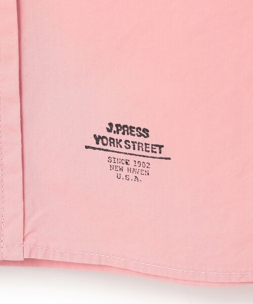 J.PRESS YORK STREET(ジェイプレスヨークストリート)の「【UNISEX】タイプライター ボタンダウンシャツ(シャツ/ブラウス・メンズ・ピンク系/ホワイト系/カーキ系・MEDIUM/LARGE/SMALL)」の10枚目の写真