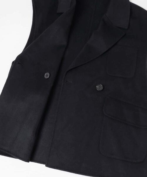URBAN RESEARCH ROSSO WOMEN（アーバンリサーチ　ロッソ）の「『一部別注カラー』YENN　DOUBLE FACE VEST JACKET（その他アウター・レディース・ネイビー/カーキ・FREE）」の13枚目の写真