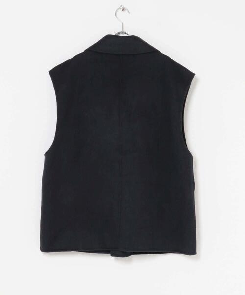 URBAN RESEARCH ROSSO WOMEN（アーバンリサーチ　ロッソ）の「『一部別注カラー』YENN　DOUBLE FACE VEST JACKET（その他アウター・レディース・ネイビー/カーキ・FREE）」の11枚目の写真