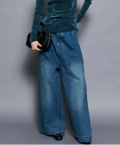 Wrangler×MAISON SPECIAL】Collaboration Studs Denim Pants