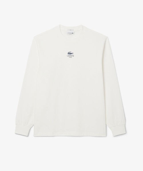 ラコステ（LACOSTE）/ワンポイントプリントロングスリーブTシャツ セール】ワンポイントプリントロングスリーブTシャツ（Tシャツ