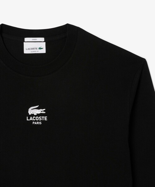 LACOSTE(ラコステ)の「ワンポイントプリントロングスリーブTシャツ(Tシャツ/カットソー・メンズ・オリーブ/ブラック/ホワイト・L/M/S/XL)」の4枚目の写真