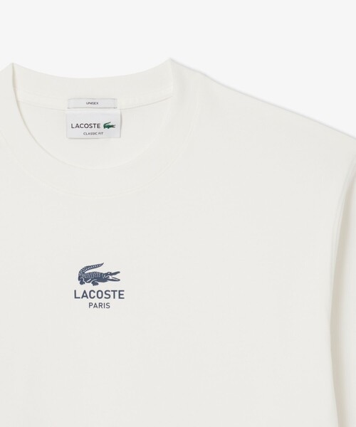 LACOSTE(ラコステ)の「ワンポイントプリントロングスリーブTシャツ(Tシャツ/カットソー・メンズ・オリーブ/ブラック/ホワイト・L/M/S/XL)」の6枚目の写真