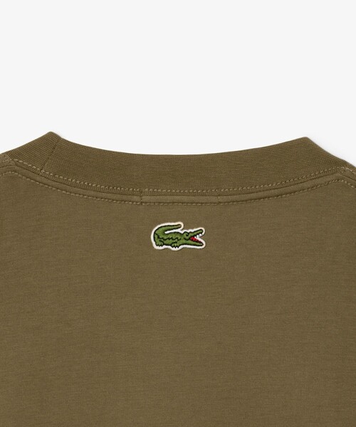 LACOSTE(ラコステ)の「ワンポイントプリントロングスリーブTシャツ(Tシャツ/カットソー・メンズ・オリーブ/ブラック/ホワイト・L/M/S/XL)」の9枚目の写真