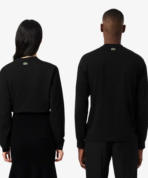 LACOSTE(ラコステ)の「ワンポイントプリントロングスリーブTシャツ(Tシャツ/カットソー・メンズ・オリーブ/ブラック/ホワイト・L/M/S/XL)」の12枚目の写真
