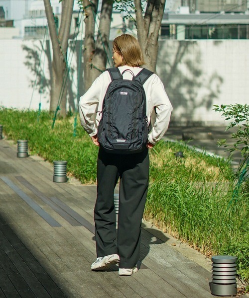 THRASHER(スラッシャー)の「【THRASHER/スラッシャー】Back Pack 25L 撥水加工 リフレクター バックパック(バックパック/リュック・メンズ・ブラック/ブラック×ホワイト・FREE)」の11枚目の写真