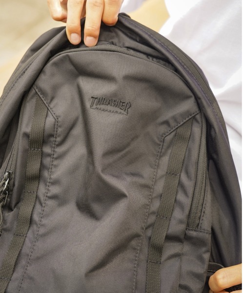 THRASHER(スラッシャー)の「【THRASHER/スラッシャー】Back Pack 25L 撥水加工 リフレクター バックパック(バックパック/リュック・メンズ・ブラック/ブラック×ホワイト・FREE)」の18枚目の写真