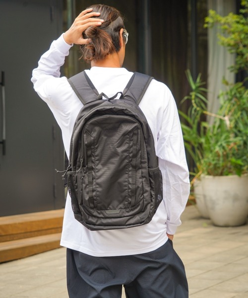 THRASHER(スラッシャー)の「【THRASHER/スラッシャー】Back Pack 25L 撥水加工 リフレクター バックパック(バックパック/リュック・メンズ・ブラック/ブラック×ホワイト・FREE)」の12枚目の写真