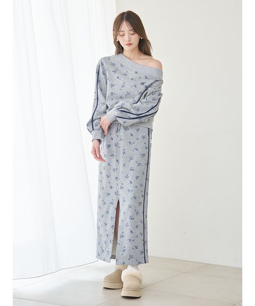 【WEB完売商品】SNIDEL UVカットスウェットタイトスカート UVカットスウェットタイトスカート(ロングスカート)｜スカート