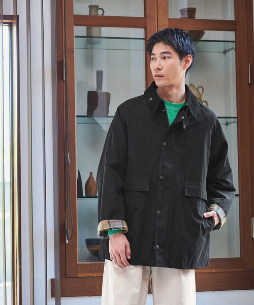 BEAUTY&YOUTH Barbourビデイル風ジャケット　Sサイズ Barbour（バブアー）Bedale（ビデイル）ワックスジャケット