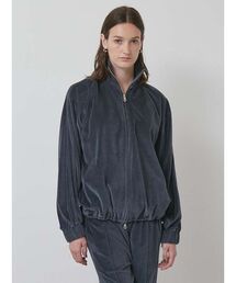 styling/（スタイリング）の「【セットアップ対応】ジップアップベロアブルゾン（ブルゾン）」