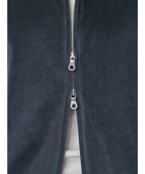 styling/（スタイリング）の「【セットアップ対応】ジップアップベロアブルゾン（ブルゾン・レディース・ベージュ/オレンジ/ダークブルー・F）」の14枚目の写真