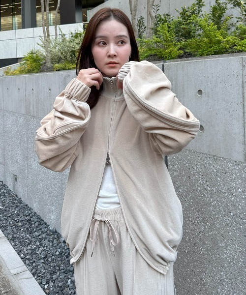 styling/ ウォッシャブルパディングブルゾン styling/(スタイリング)の「styling/ kei shirahata