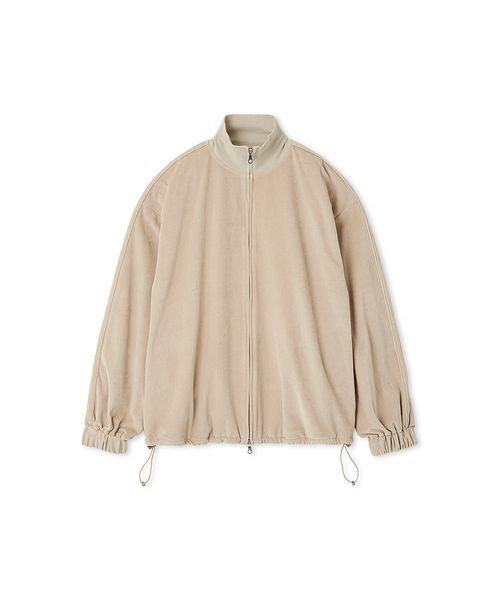 styling/（スタイリング）の「【セットアップ対応】ジップアップベロアブルゾン（ブルゾン・レディース・ベージュ/オレンジ/ダークブルー・F）」の17枚目の写真