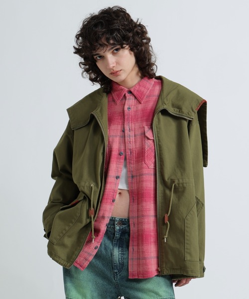 ジャケット・アウター enchainement Military W-Pocket Coat enchainement Military W-Pocket Coat