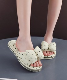リボン」に該当するルームシューズ/スリッパファッション通販