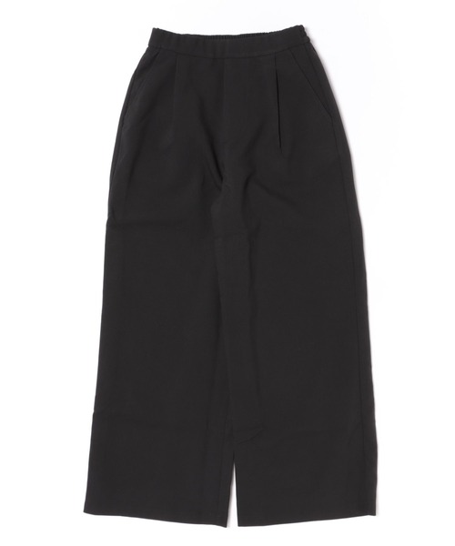 W:Huku(フーク)の「【W:Huku / リンクルフリーツイル】ワンタック スラックス パンツ / Wrinkle-Free Stretch Twill Slacks(スラックス・レディース・ブラウン/杢グレー/ブラック・M/L)」の14枚目の写真
