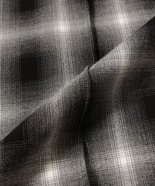 Ray BEAMS(レイビームス)の「オンブレチェック ワイド パンツ(その他パンツ・レディース・ダークブラウン/ブラック・0/1)」の13枚目の写真