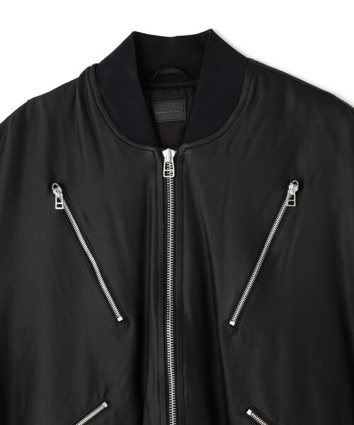 DANKE SCHON（ダンケシェーン）の「DankeSchon/ダンケシェーン/COATING ZIP MA-1（MA-1・メンズ・ブラック・L/M/S）」の21枚目の写真